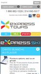 Mobile Screenshot of expresstours.ca